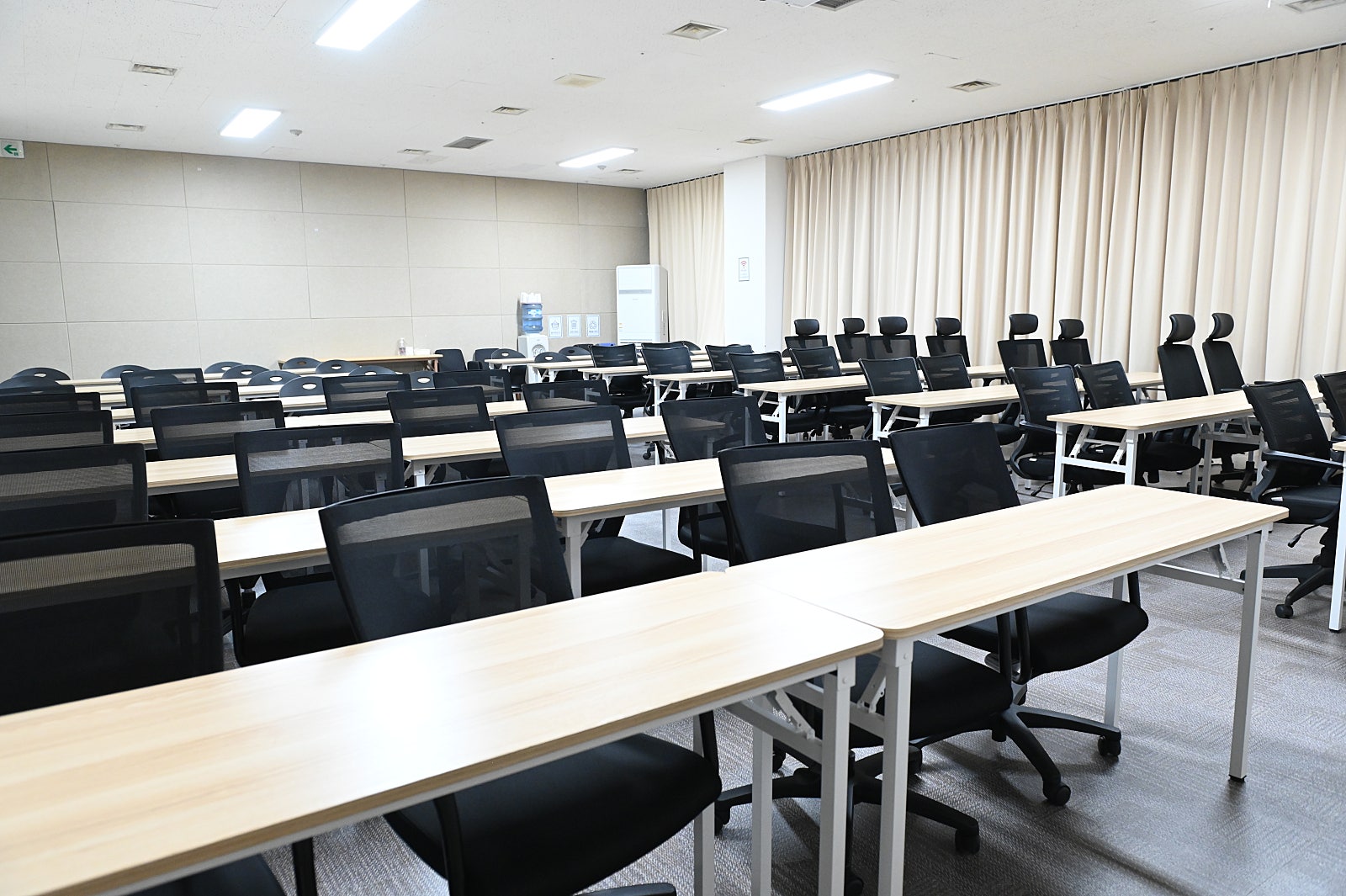 삼성역센터 컨퍼런스C룸 내부, 60명 행사 가능 중형홀, 교육, 회의, 세미나실