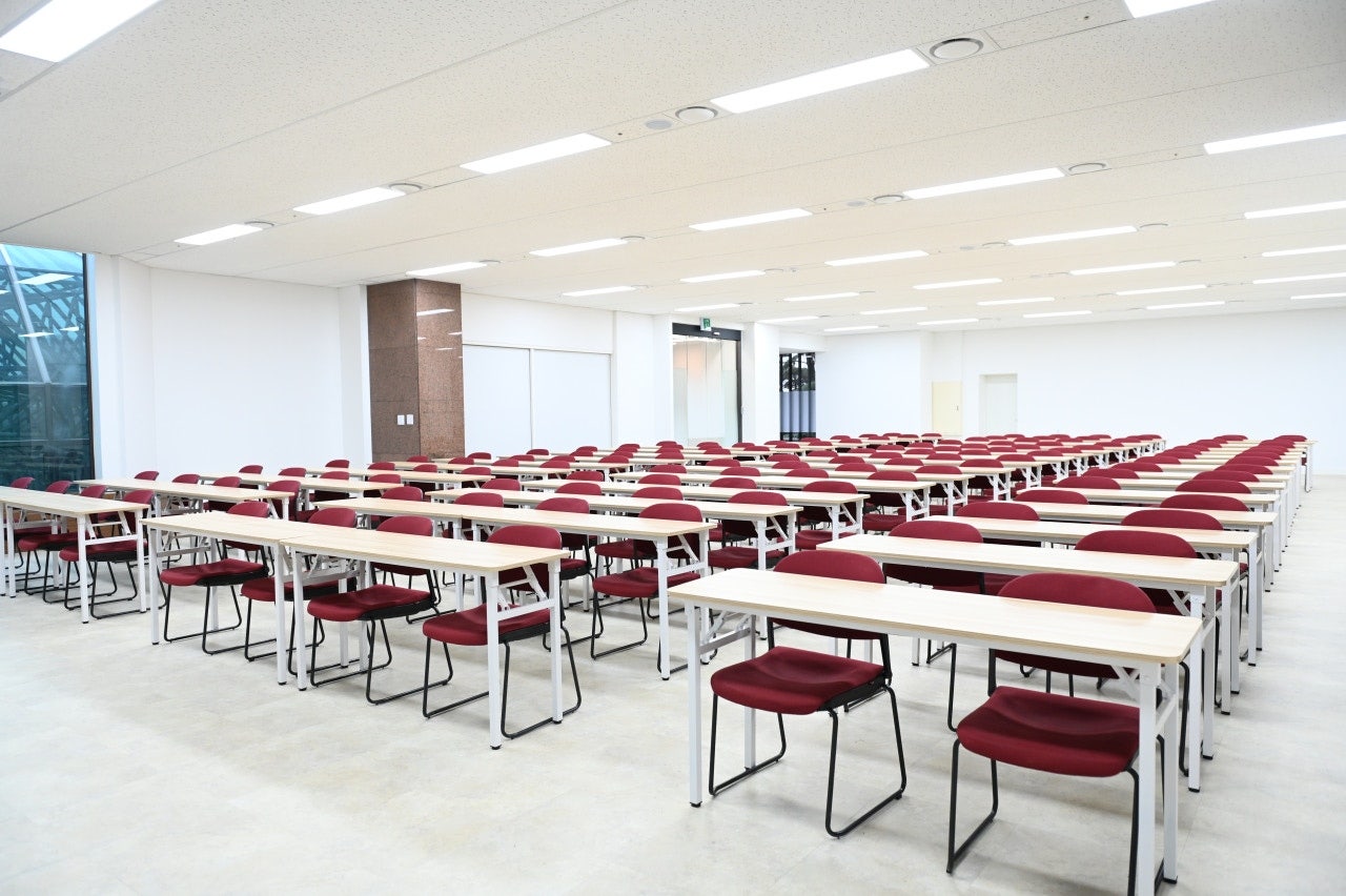 스페이스쉐어 삼성역센터 하모니홀 측면, 150명 수용 가능한 대형 강의장 및 기업 행사 홀