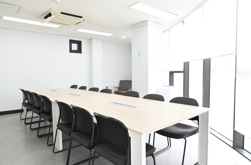 스페이스쉐어 서울역2센터 401호 전경, 제이드홀의 강사대기실 및 스텝룸으로 활용 가능