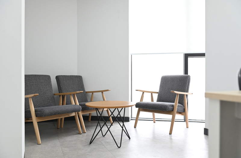 스페이스쉐어 서울역2센터 401호 내부 라운지 공간